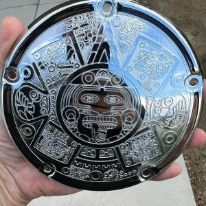 chromed M8 derby cover