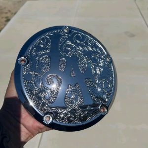 chromed M8 derby cover